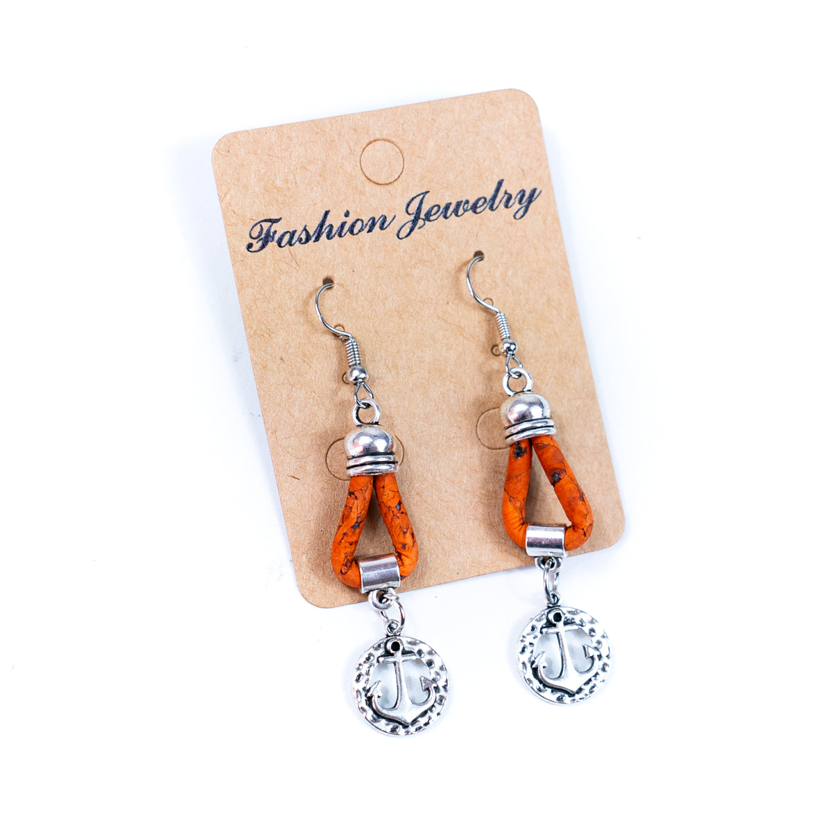 Natural Handmade Cork small spear Earrings for Women-ER-160-MIX-5