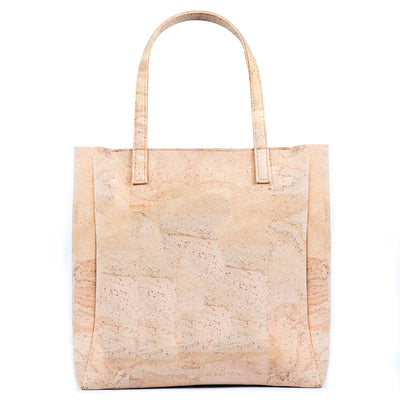 Natural Cork Minimalist Style Ladies' Tote Bag BAGP-012