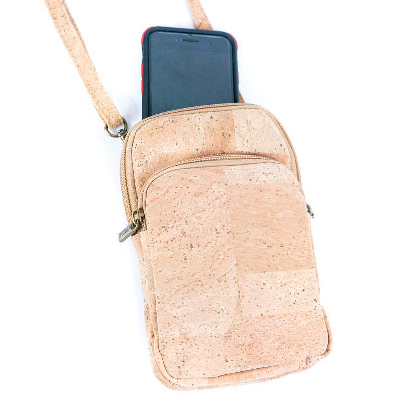 Natural Cork Women’s Phone Bag BAG-2344