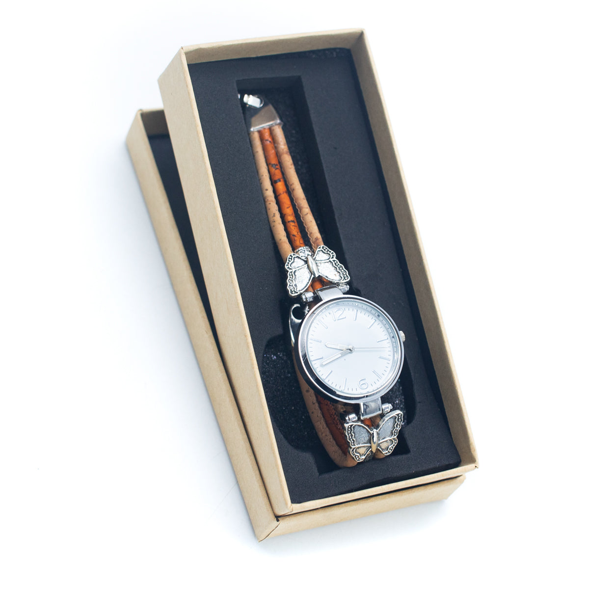 handmade cork watch DIY-019