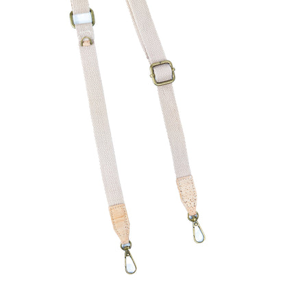 Cork and Cotton Adjustable Shoulder Strap L-1077