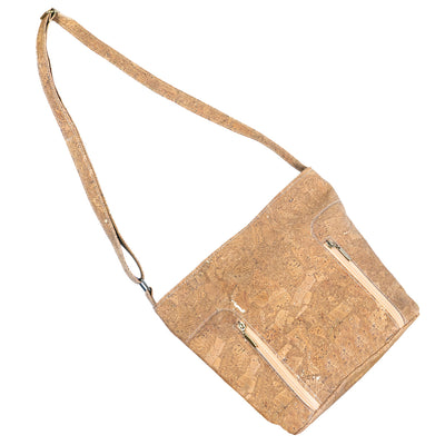 Stylish Women's Crossbody Bag in Premium Cork  BAGP-283