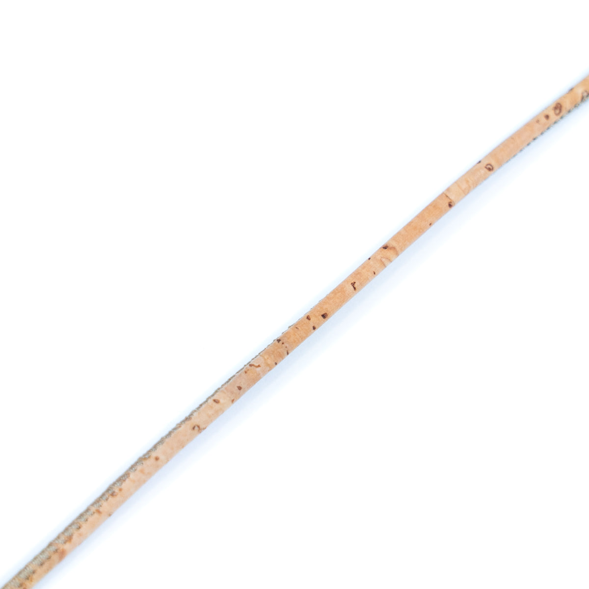 Natural about 2mm round cork cord  COR-598(10 meters)