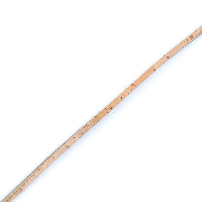 Natural about 2mm round cork cord  COR-598(10 meters)
