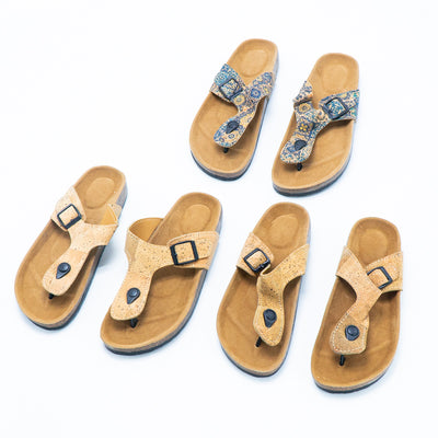 Pack of 3 Faulty Sandals Random Style SL-221/222/223 (same size on each packs)