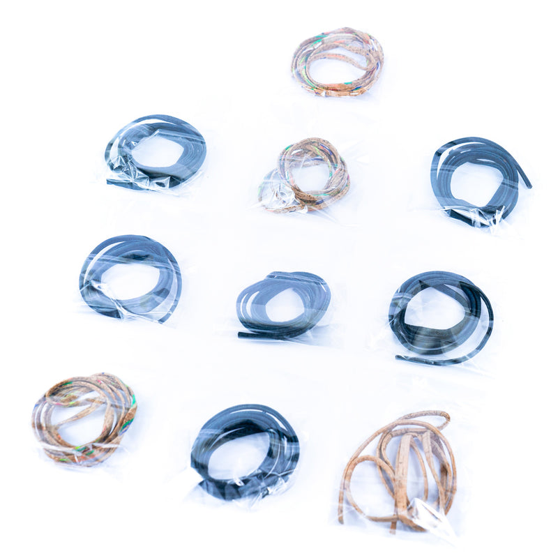 10mm Flat Cork Cord Random Send 100 Meters SCOR-12-100