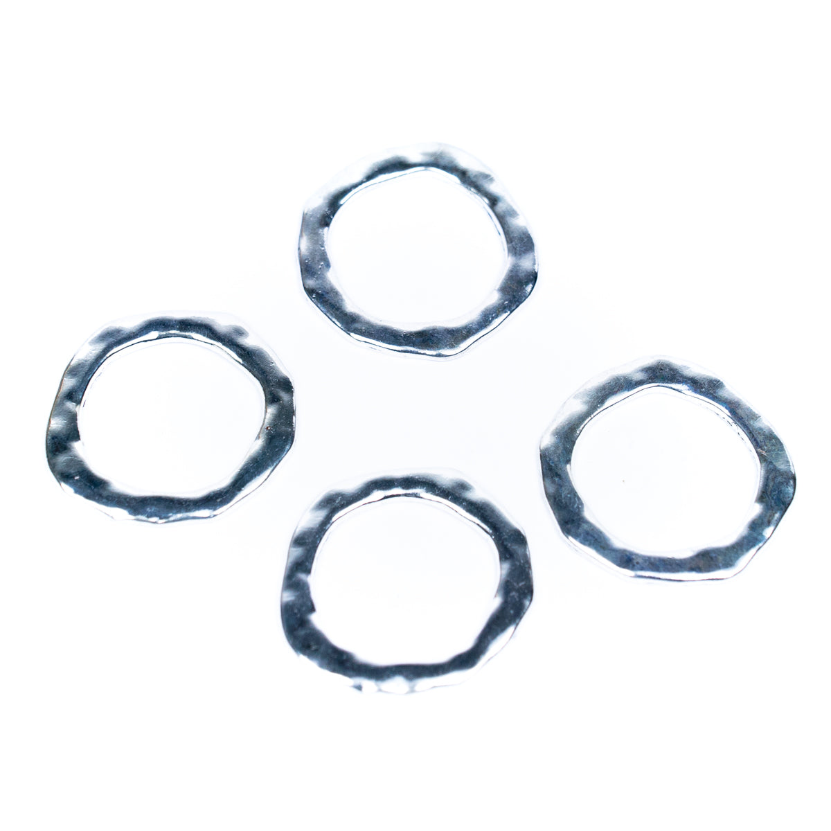 4pcs about 52mm Retro Textured Ring  alloy pendant accessories jewelry finding suppliers D-3-539