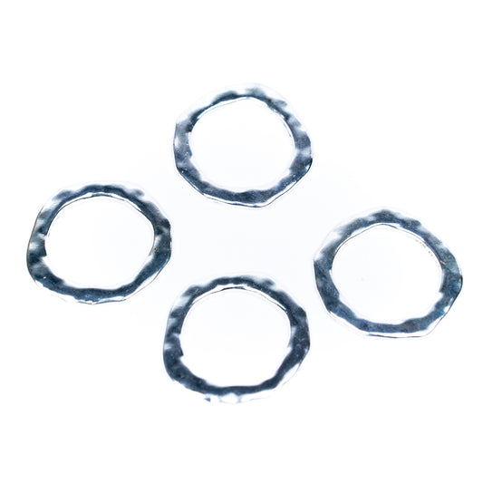 4pcs about 52mm Retro Textured Ring  alloy pendant accessories jewelry finding suppliers D-3-539