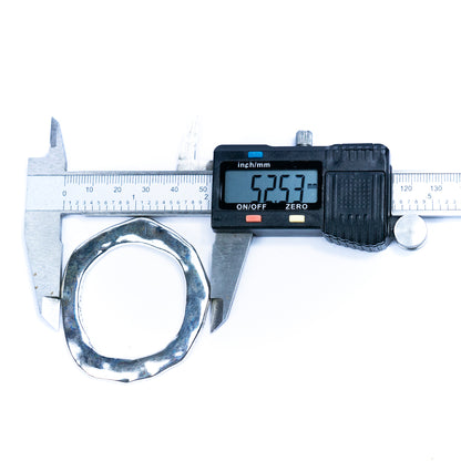 4pcs about 52mm Retro Textured Ring  alloy pendant accessories jewelry finding suppliers D-3-539