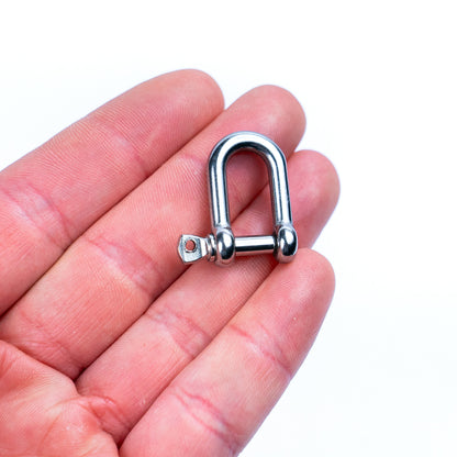 5Pcs for about 10*3mm Clasp Stainless steel leather clasp , antique silver, jewelry supplies jewelry finding D-1-6