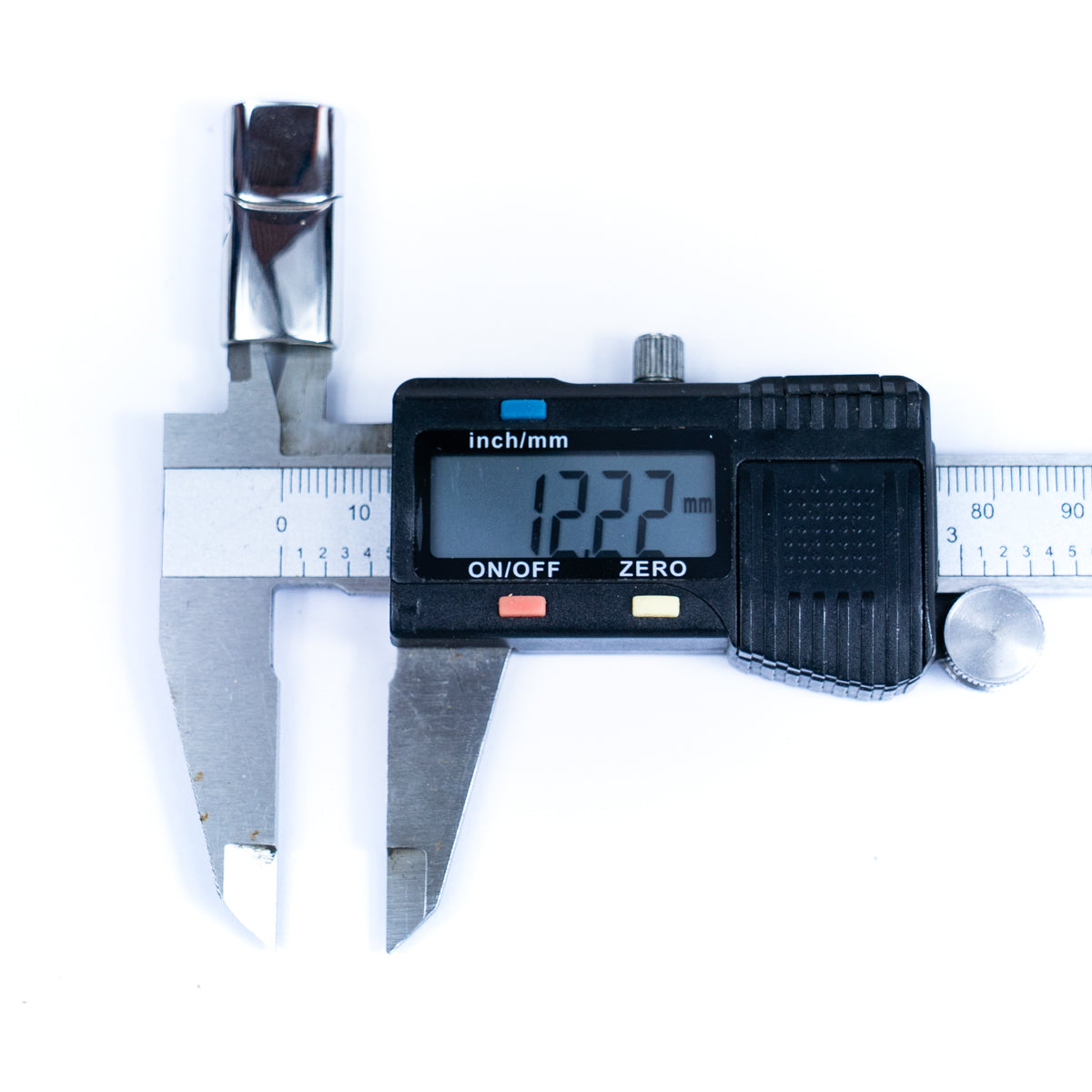 2Pcs for about 12*6mm Stainless steel leather clasp , antique silver, jewelry supplies jewelry finding D-1-1