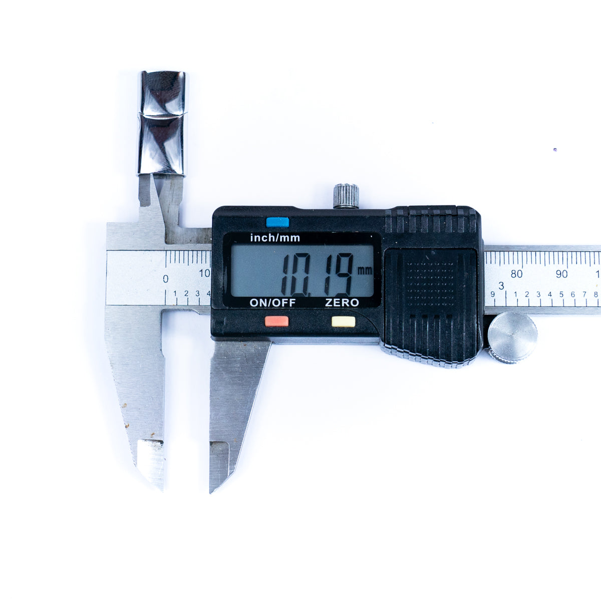 2Pcs for about 10*5mm Stainless steel leather clasp , antique silver, jewelry supplies jewelry finding D-1-2