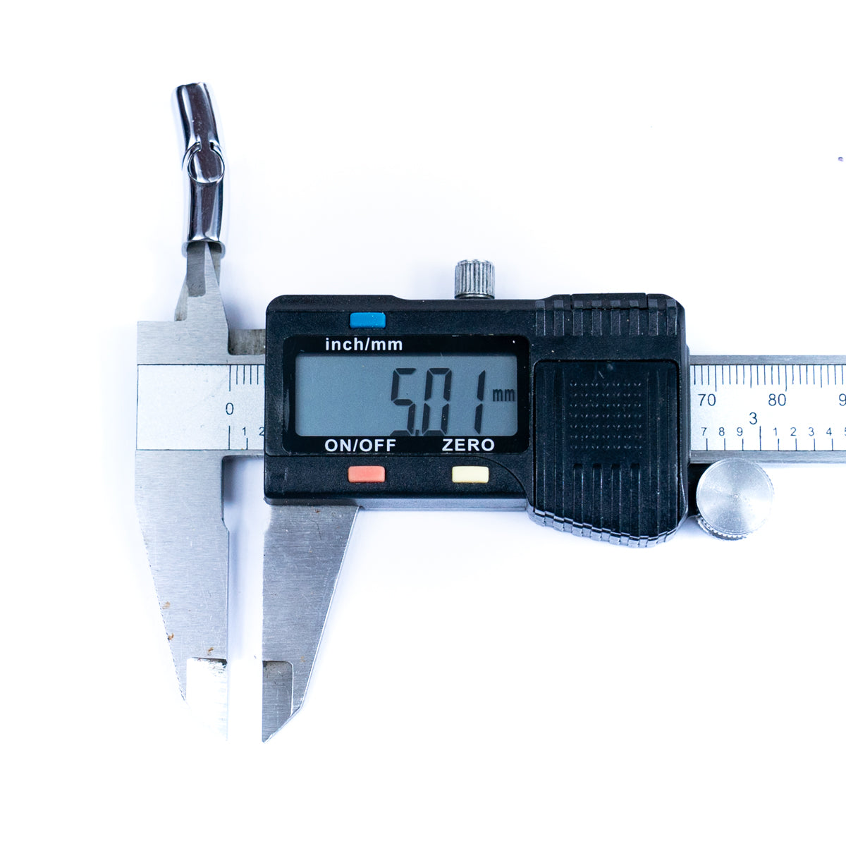 2Pcs for about 10*5mm Stainless steel leather clasp , antique silver, jewelry supplies jewelry finding D-1-2