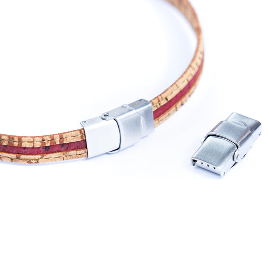 5Pcs for about 10*3mm Clasp Stainless steel leather clasp , antique silver, jewelry supplies jewelry finding D-1-5