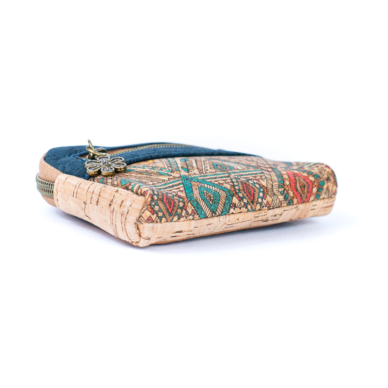 Cute Printed Cork Coin Purse for Women  BAGD-171