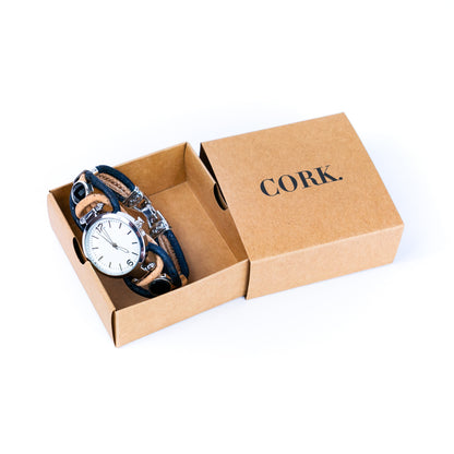 handmade cork watch WA-294