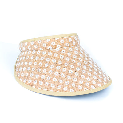 Cork Printed Women's Sun Visor L-100-MIX-8