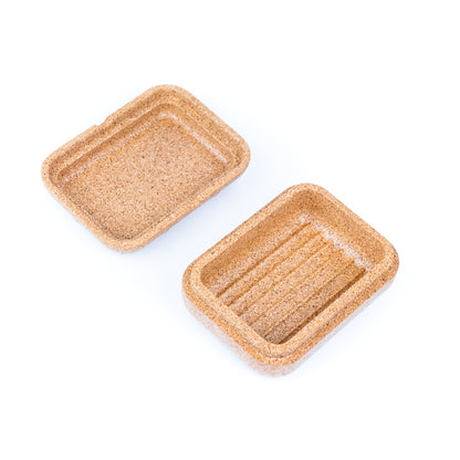 MARSIGLIA Handcrafted Vegetable Soap with  Cork Dish (146g) L-1050-B
