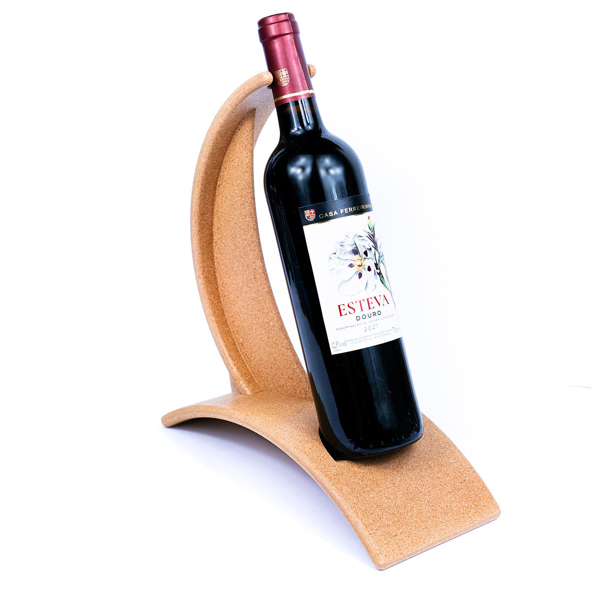 Elegant Cork Wave Wine Holder L-1060