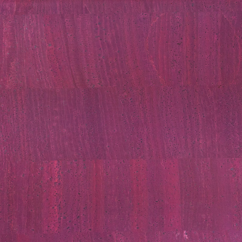 Deep Burgundy Solid Cork Fabric - 0.88mm Thickness COF-583