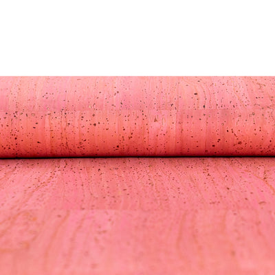 Soft Pink Solid Cork Fabric - 0.82mm Thickness  COF-582