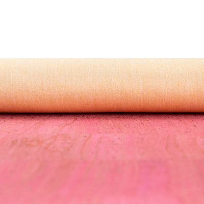 Soft Pink Solid Cork Fabric - 0.82mm Thickness  COF-582