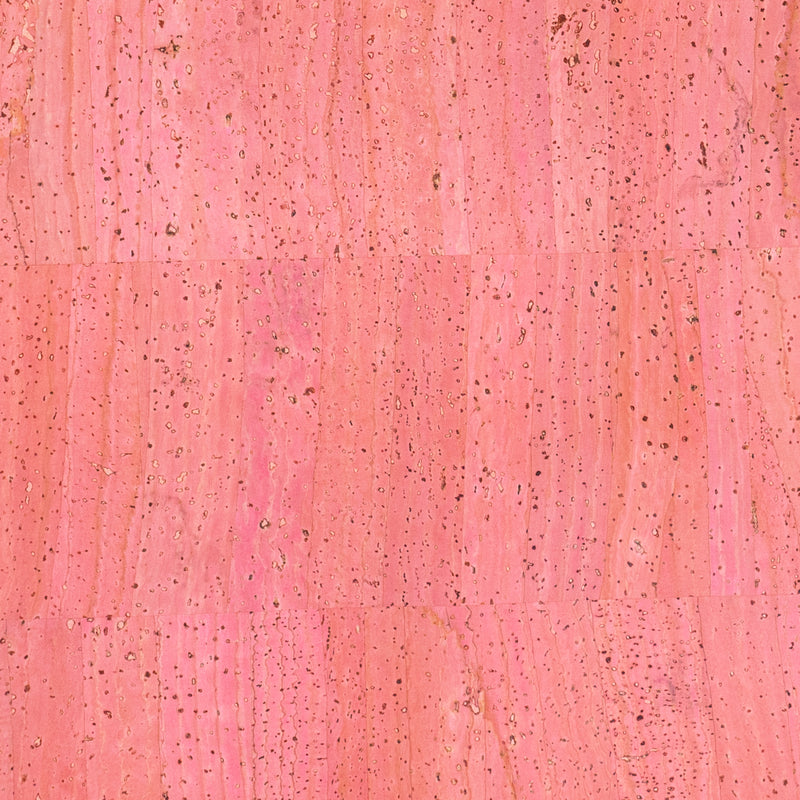 Soft Pink Solid Cork Fabric - 0.82mm Thickness  COF-582