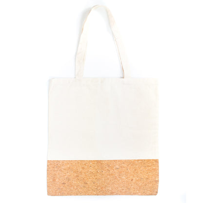 Tote Bag - Cotton and Cork Combination with Christmas and Other Designs BAGD-525