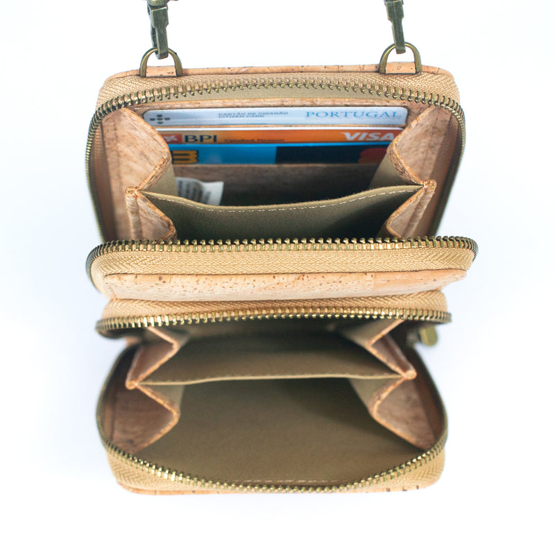 NEW BARGAIN Natural Cork Set of Hat and Crossbody Bag SET-024