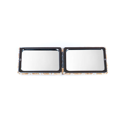 Cork Compact Mirror with Dual-Sided MirrorsL-854-A-10（10units）