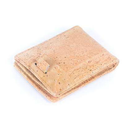 Cork Wallet Minimalist with Money Clip RFID Blocking Bifold  BAG-2276