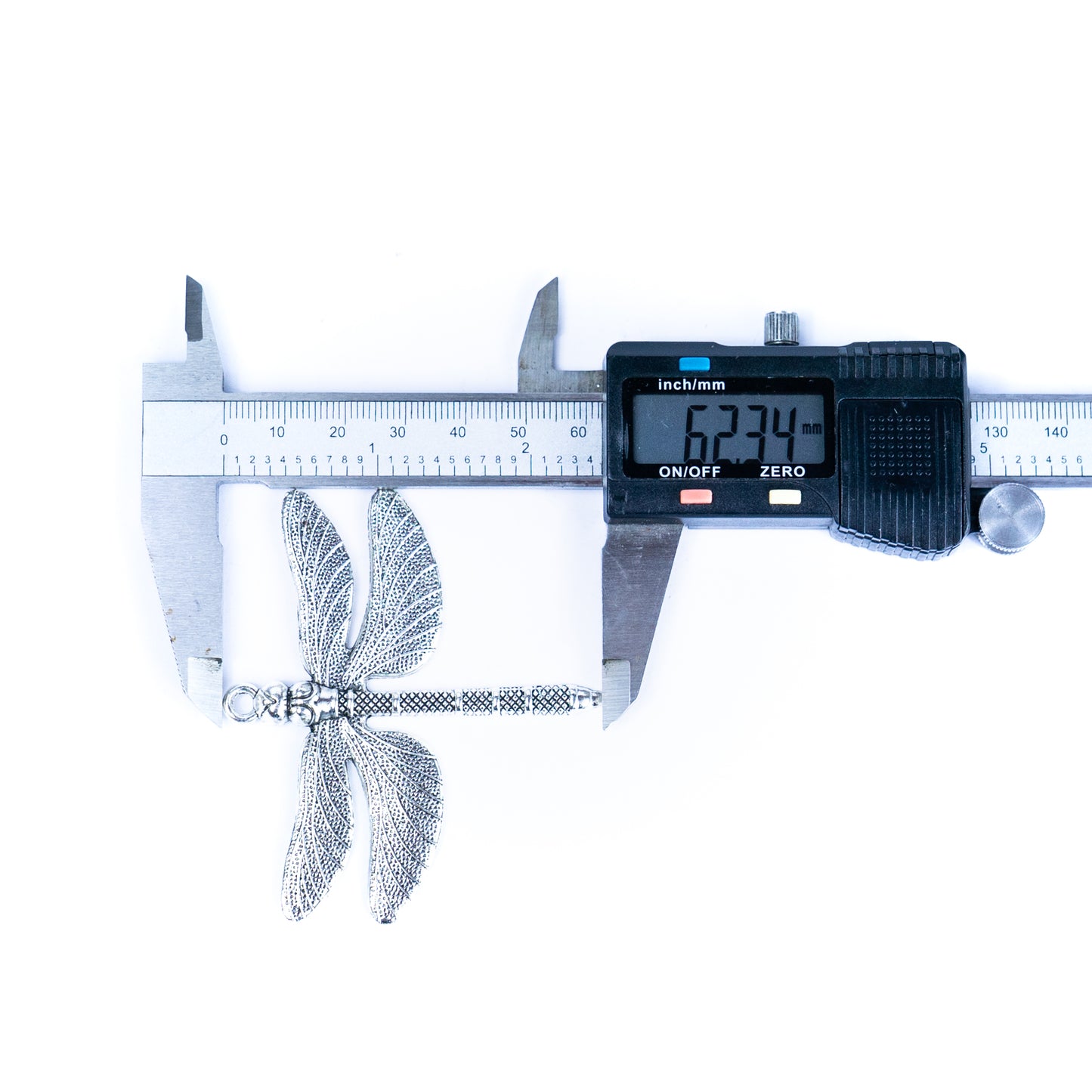 5pcs antique silver dragonfly tag jewelry finding suppliers D-3-544