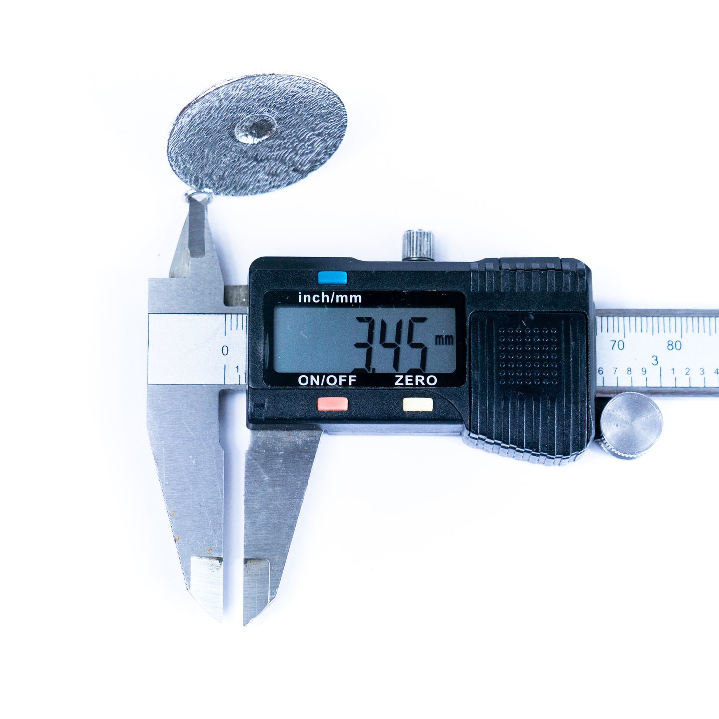 5pcs antique silver round tag jewelry finding suppliers D-3-543