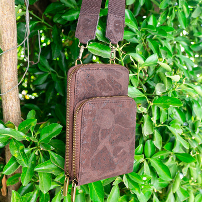 Cork Crossbody Wallet & Mobile Phone Bag BAG-045
