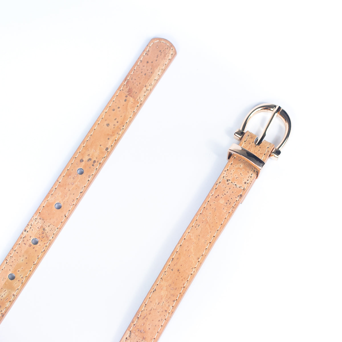 Double-Sided Cork Belt with Stylish Women's belt L-1005