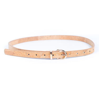 Double-Sided Cork Belt with Stylish Women's belt L-1005