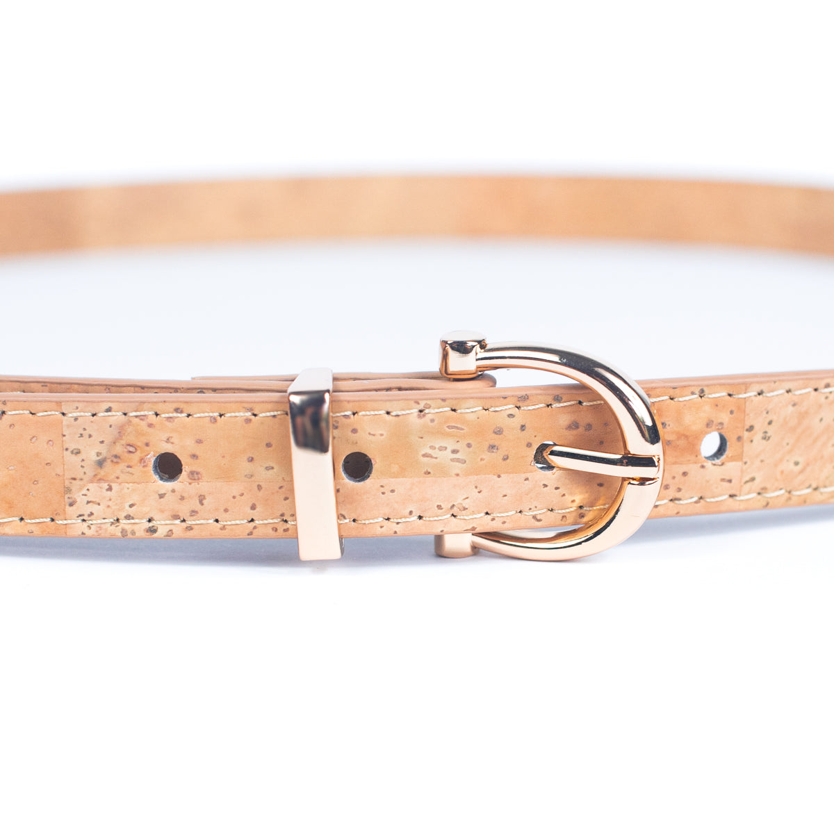 Double-Sided Cork Belt with Stylish Women's belt L-1005