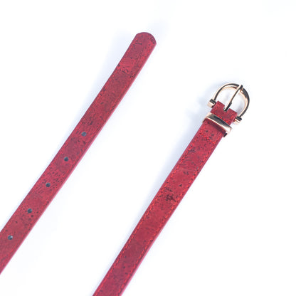 Double-Sided Cork Belt with Stylish Women's belt L-1005