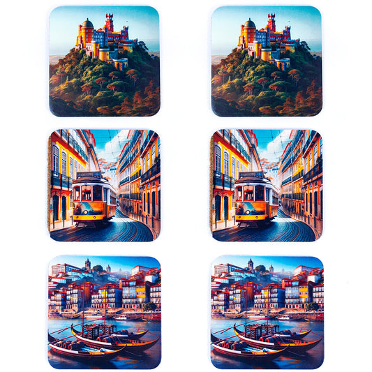 Cork Coasters Cork-Backed Coasters L-070 （6units）