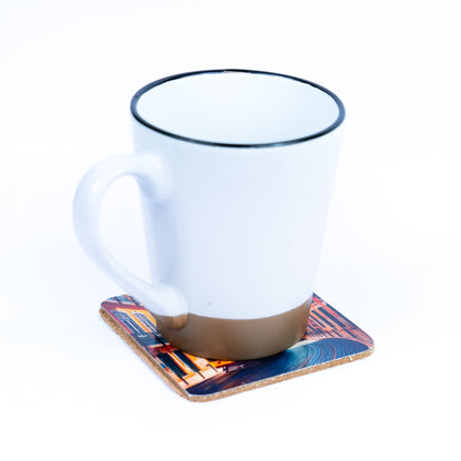 Cork Coasters Cork-Backed Coasters L-070 （6units）