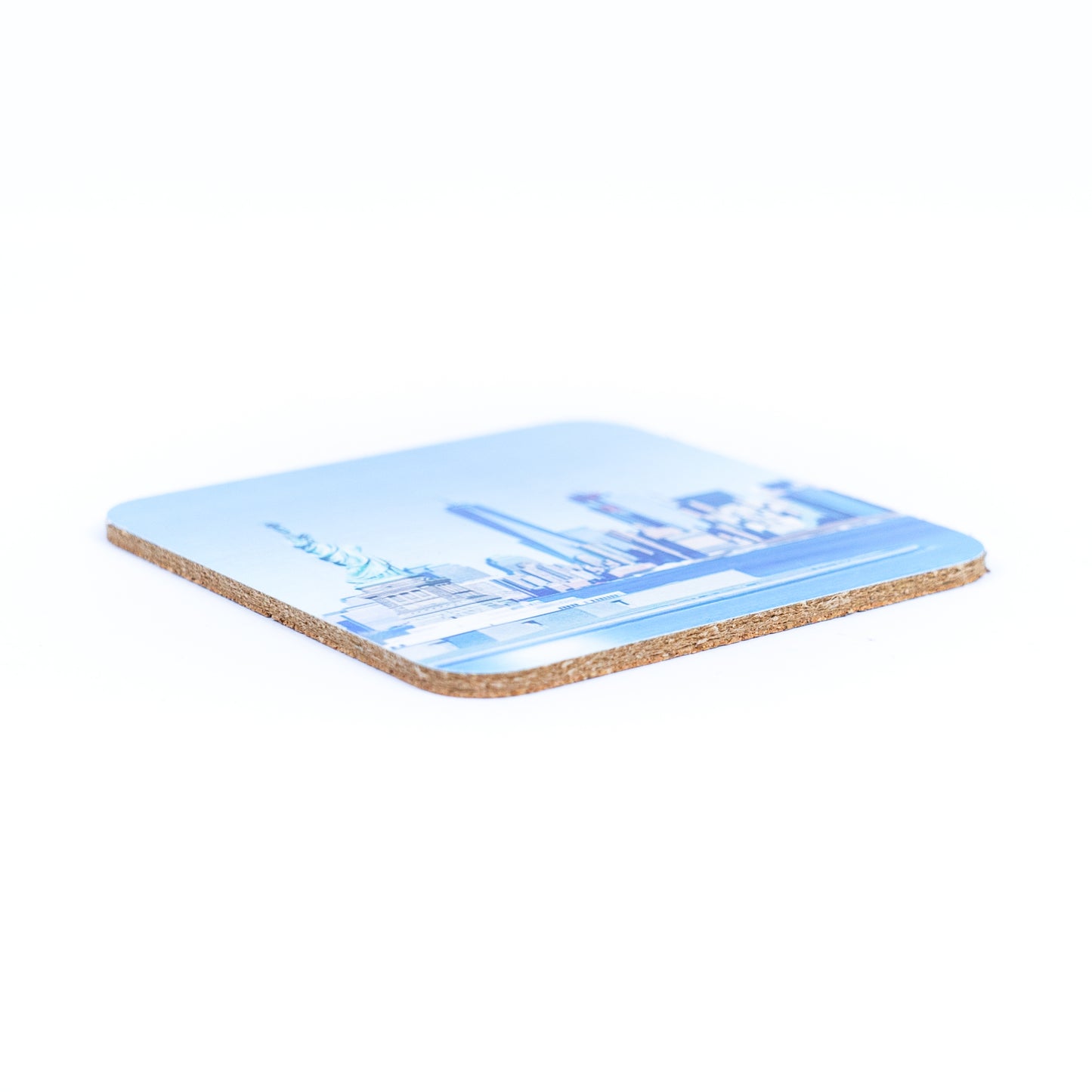 6pcs | Cork Coasters Cork-Backed Coasters L-071