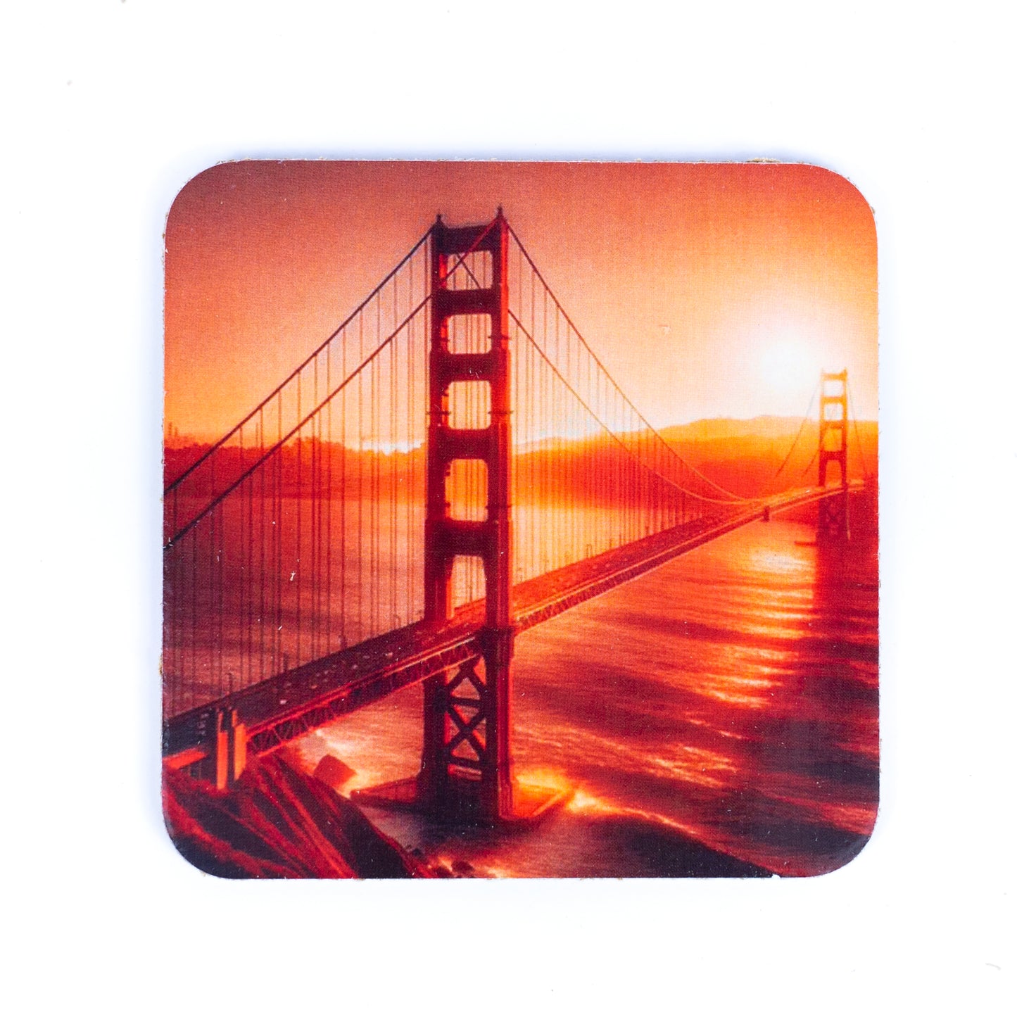 6pcs | Cork Coasters Cork-Backed Coasters L-071