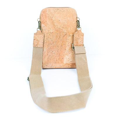 Eco-Friendly Cork Women's Phone Bag with Multi-Functional Pockets BAG-2299