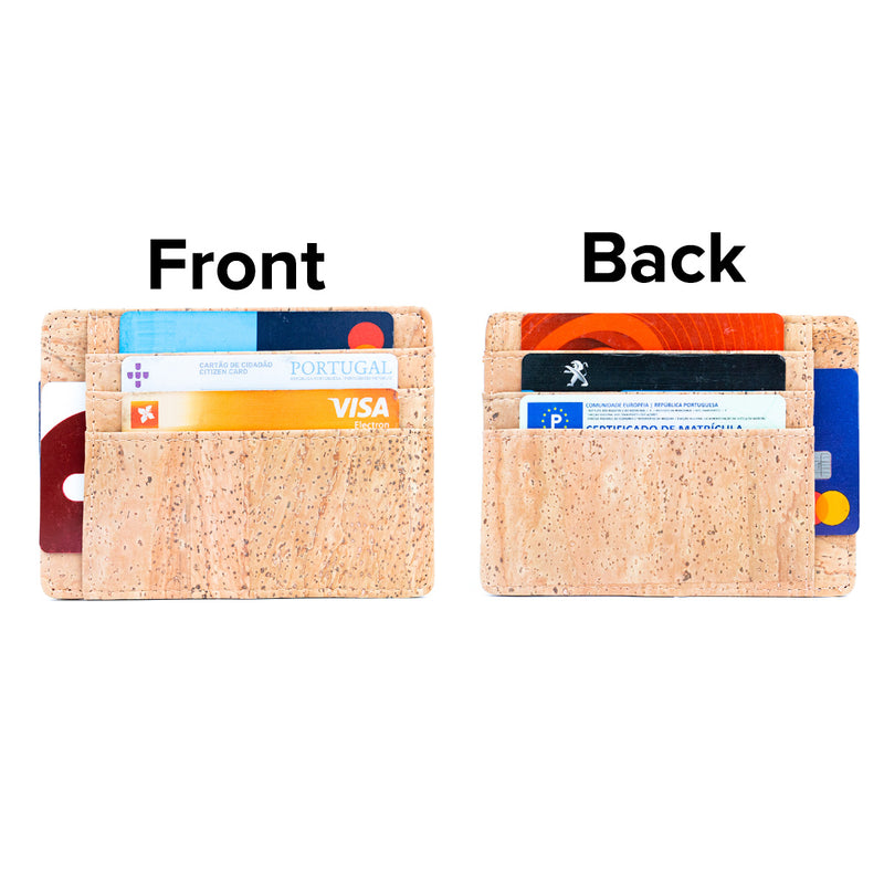 Ultra-Slim Cork Wallet in Three Elegant Colors BAG-2301
