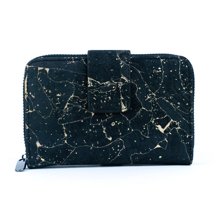 Stylish and Functional Medium-Sized Women's Cork Wallet BAG-2304