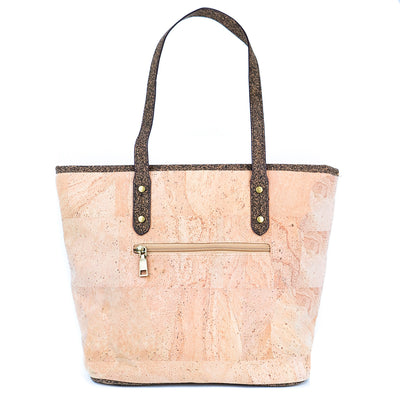 Natural Cork Women's Tote Bag - Spacious, Minimalist, and Sustainable BAG-2313