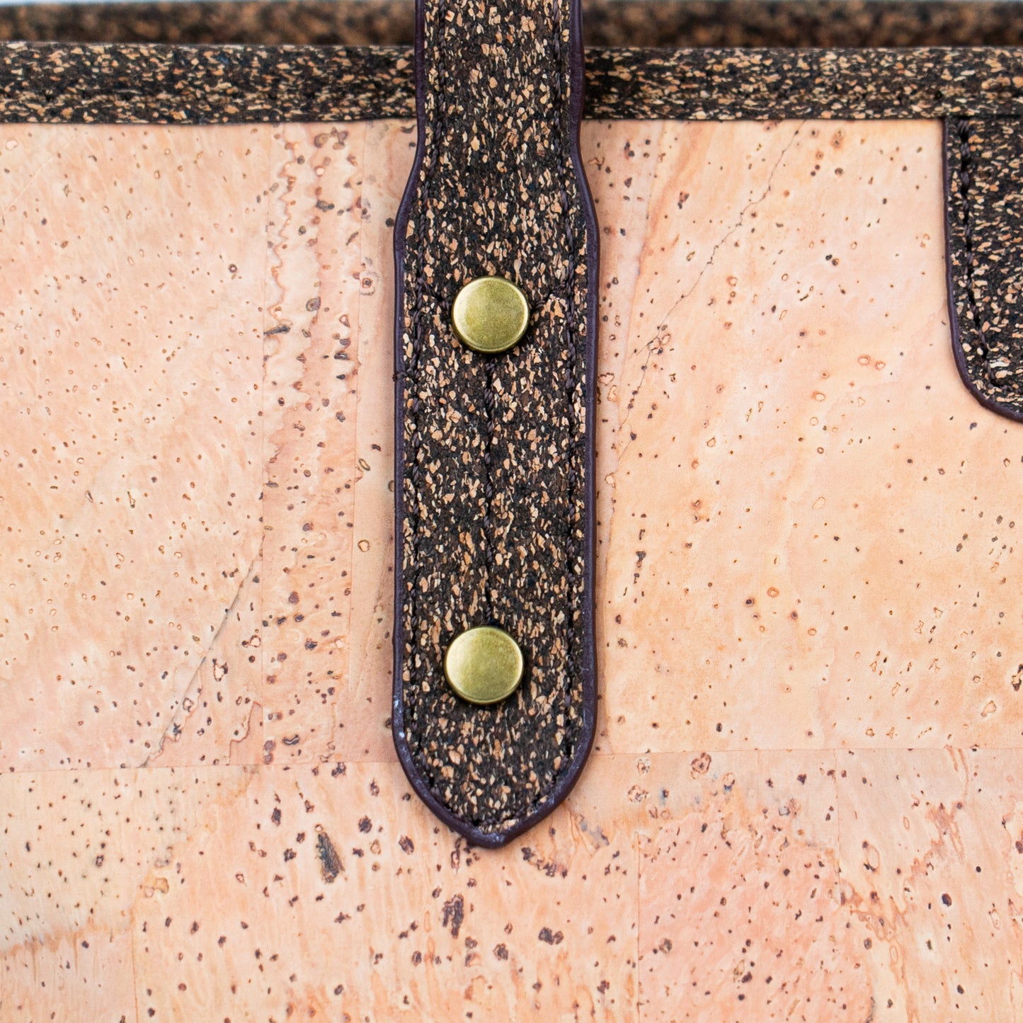 Natural Cork Women's Tote Bag - Spacious, Minimalist, and Sustainable BAG-2313