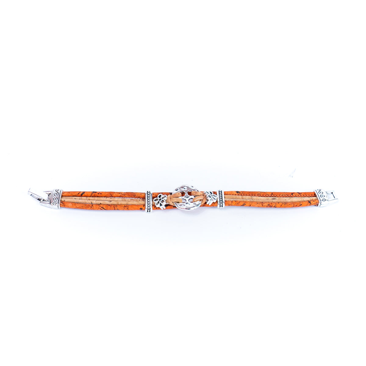 Colorful cork thread and Alloy accessories handmade women's bracelet DBR-023-MIX-5