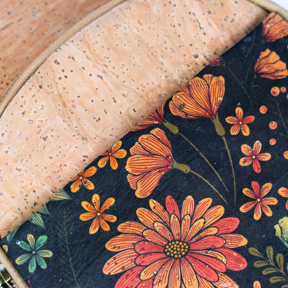 Natural Women's Three-Compartment Sling Bag BAG-2296