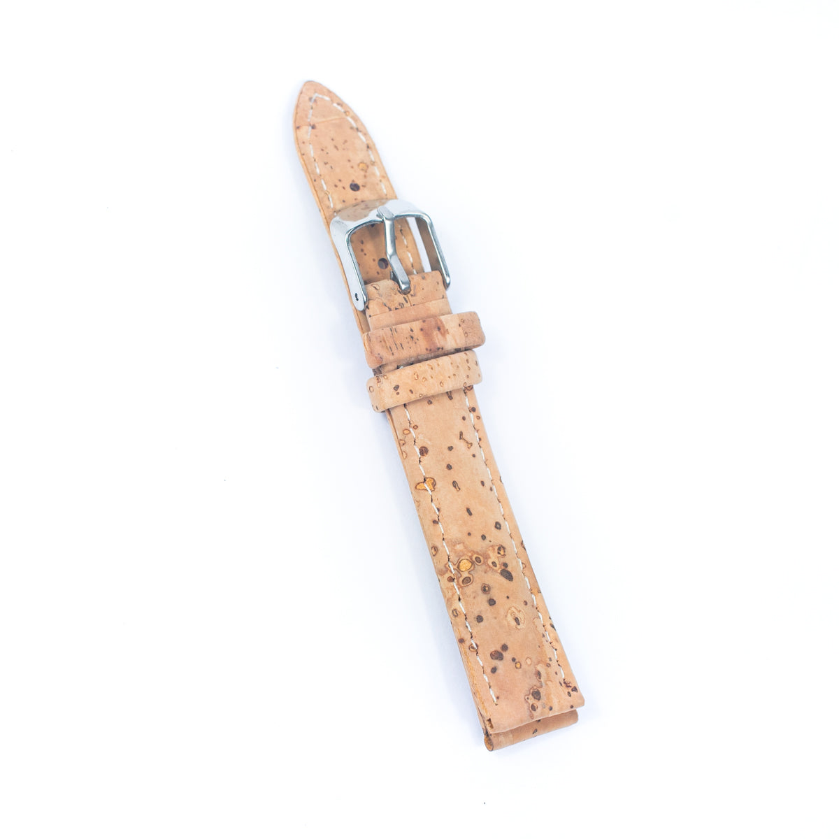 14MM/16MM/18MM/20MM Double-sided cork fabric to make natural watch strap Cork Watch strap E-001